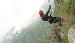 Trinetra Orchid - Rock-Climbing at Trinetra